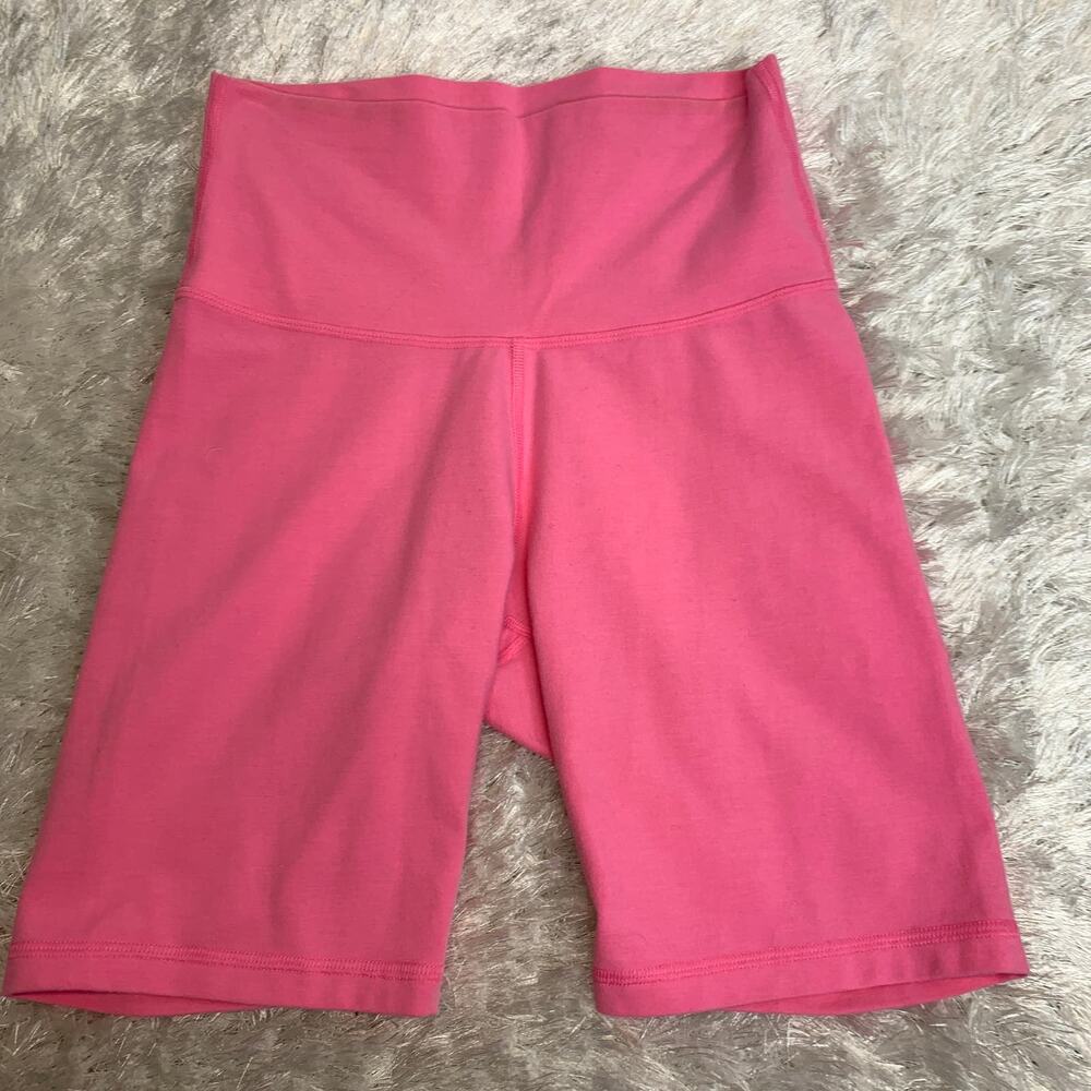 Old Navy Active Hot Pink Balance Legging Bike Shorts Sz Small
